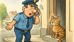 Vic: Policajac ostavi mačku, ona se vrati