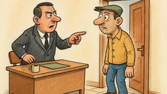 Vic: Mujo prvi dan kod šefa...