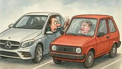 Vic: Yugo pita Mercedesa imaš li TV?